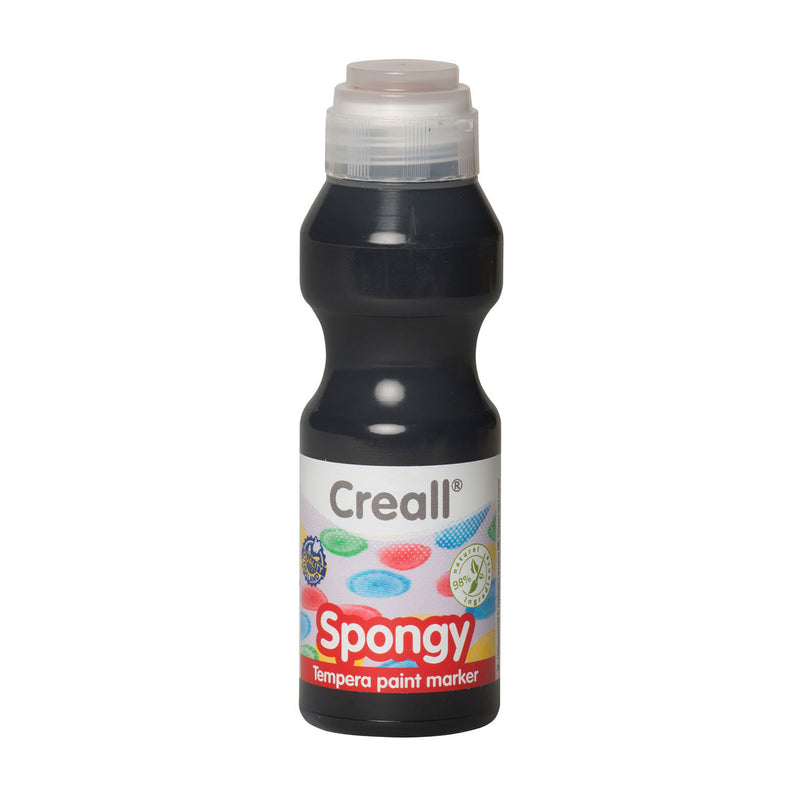 Creall Spongy Verfstift Zwart, 70ml - ToyRunner