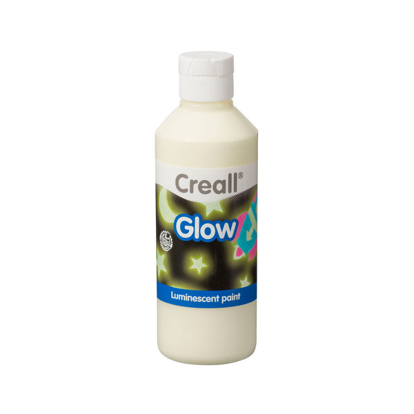 Creall Glow in the Dark Verf Groen-Geel, 250ml - ToyRunner