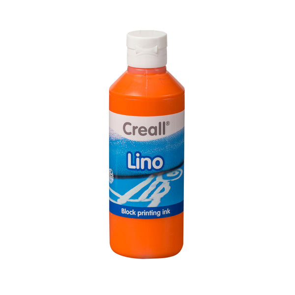 Creall Lino Blockprintverf Oranje, 250ml - ToyRunner