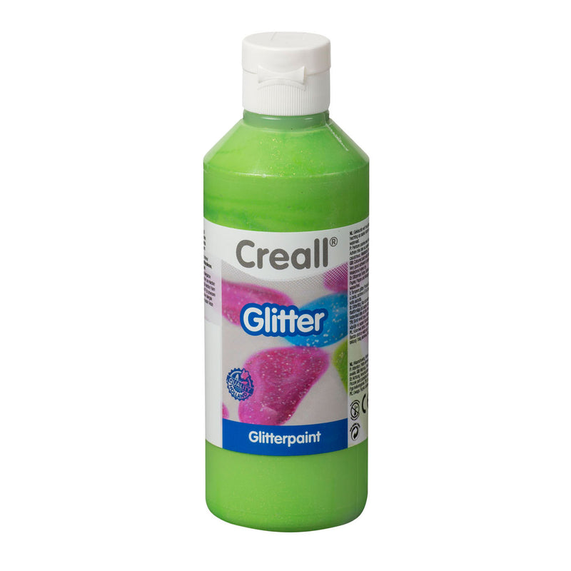 Creall Glitterverf Groen, 250ml - ToyRunner