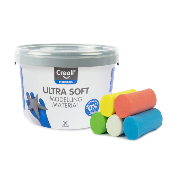 Creall Ultra Soft Klei Kleur, 1100 gr. - ToyRunner