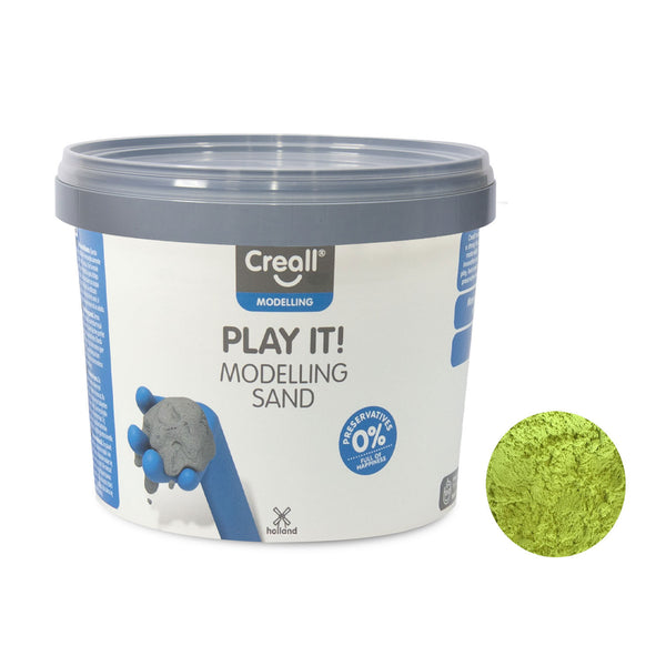 Creall Play It Speelzand Geel, 750gr. - ToyRunner