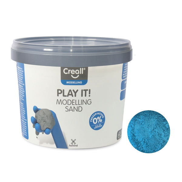 Creall Play It Speelzand Blauw, 750gr. - ToyRunner