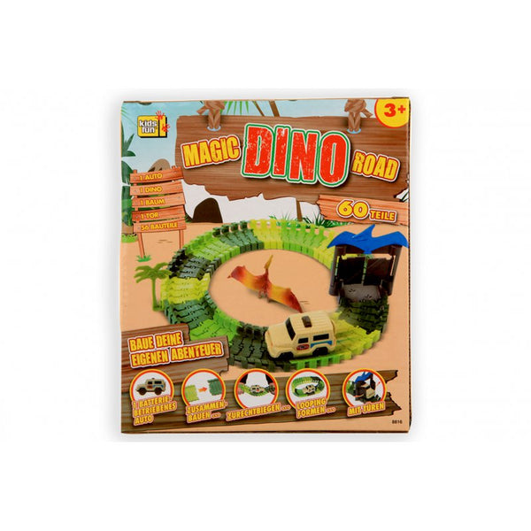Magic Road Dino set 60 delig 8816 - ToyRunner