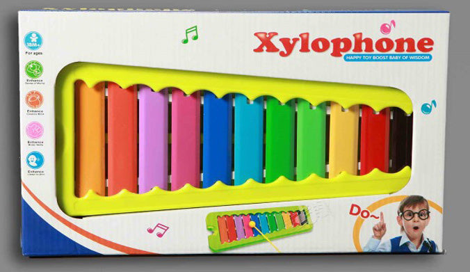 Xylofoon metaal in doos 8543 - ToyRunner