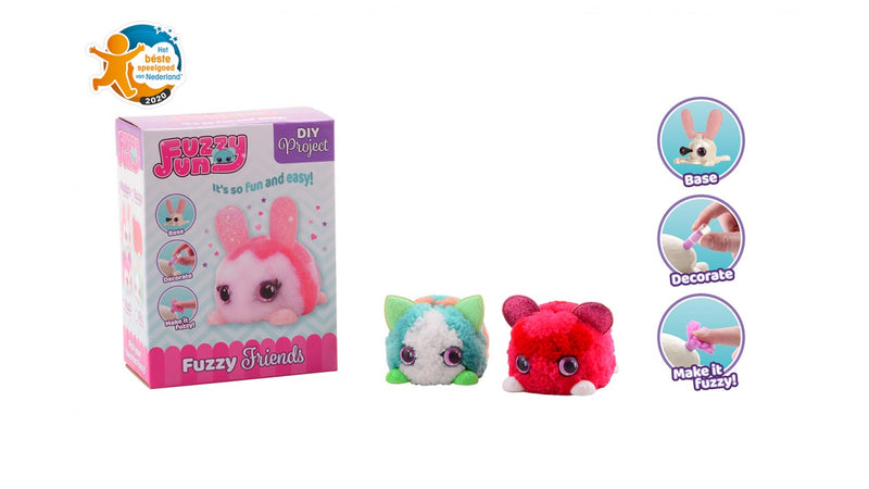 Fuzzy Fun Animals - Lavendel Mouse - ToyRunner