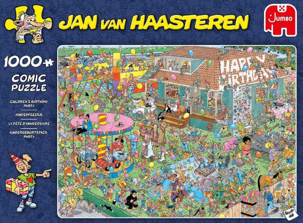 Jan van Haasteren Puzzel - Birthday Party, 1000st. - ToyRunner