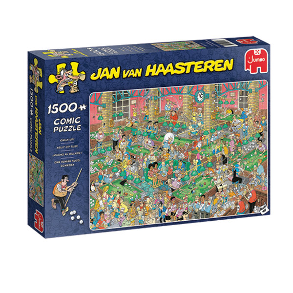 Jan van Haasteren Puzzel - Krijt op Tijd!, 1500st. - ToyRunner