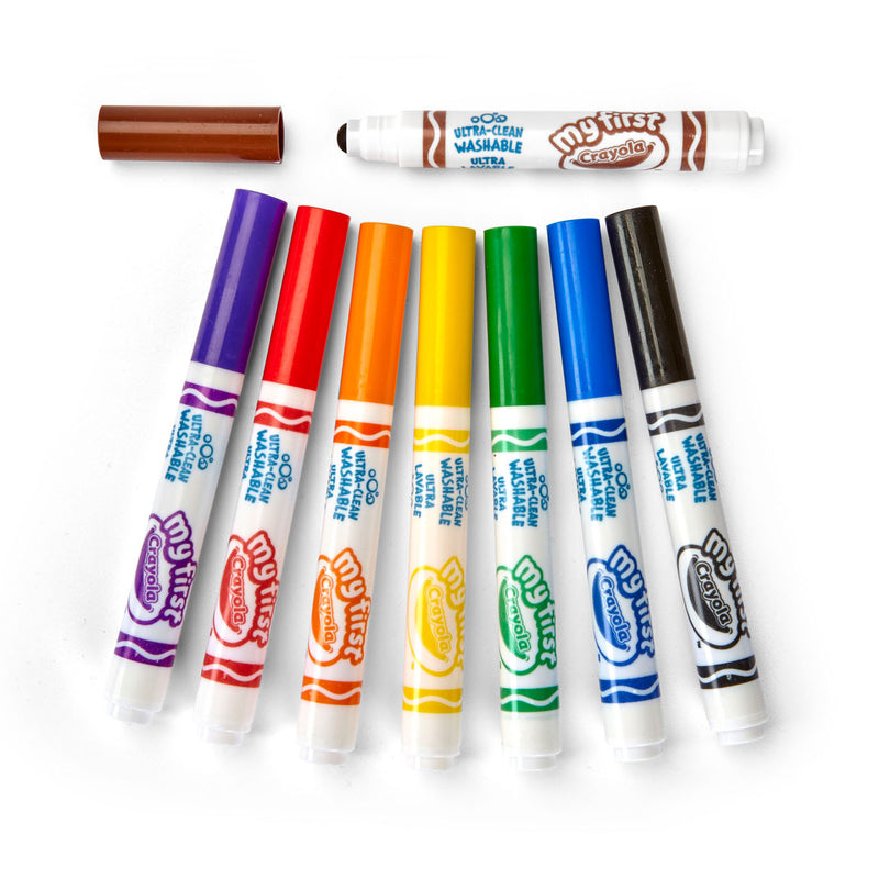 Crayola Mini Kids - Viltstiften, 8st. - ToyRunner