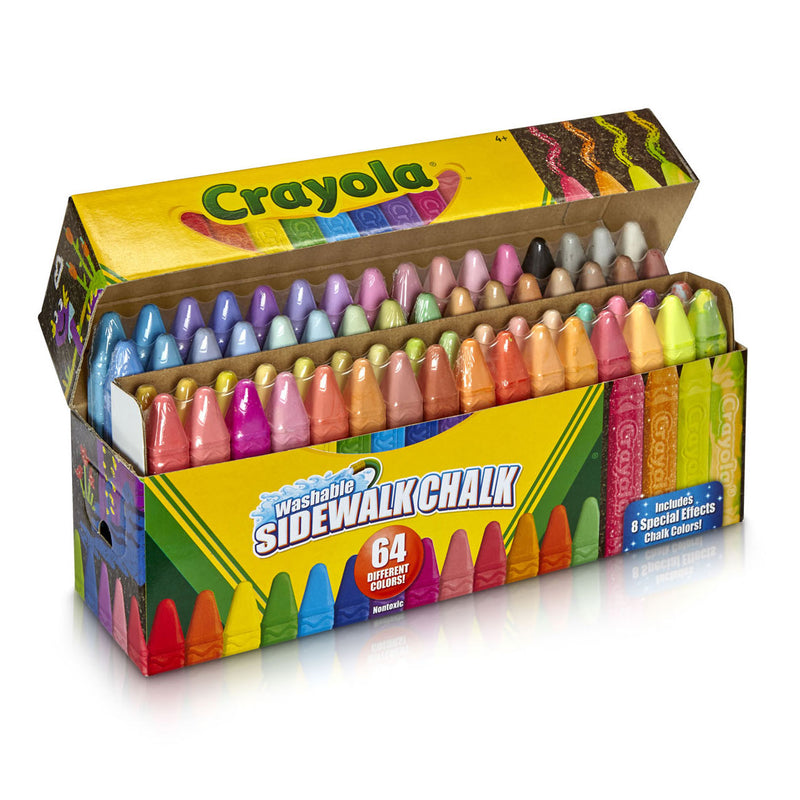 Crayola Stoepkrijt, 64st. - ToyRunner