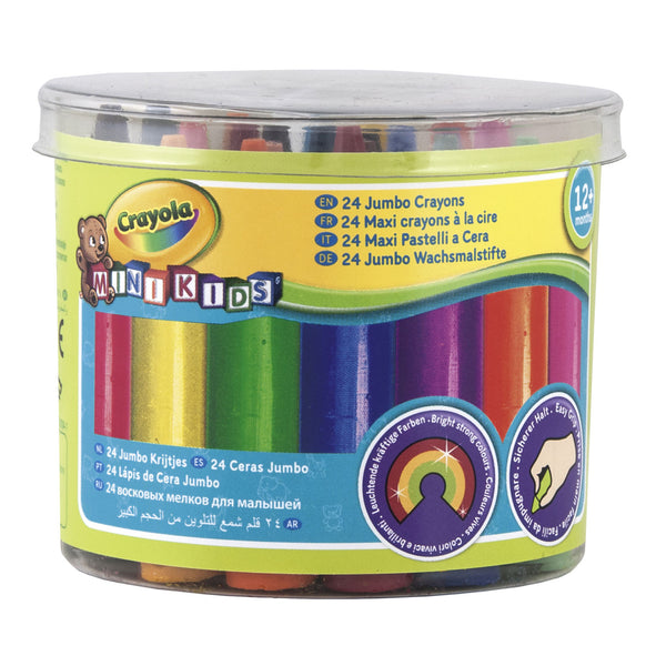 Crayola Mini Kids - Dikke Waskrijtjes, 24st. - ToyRunner
