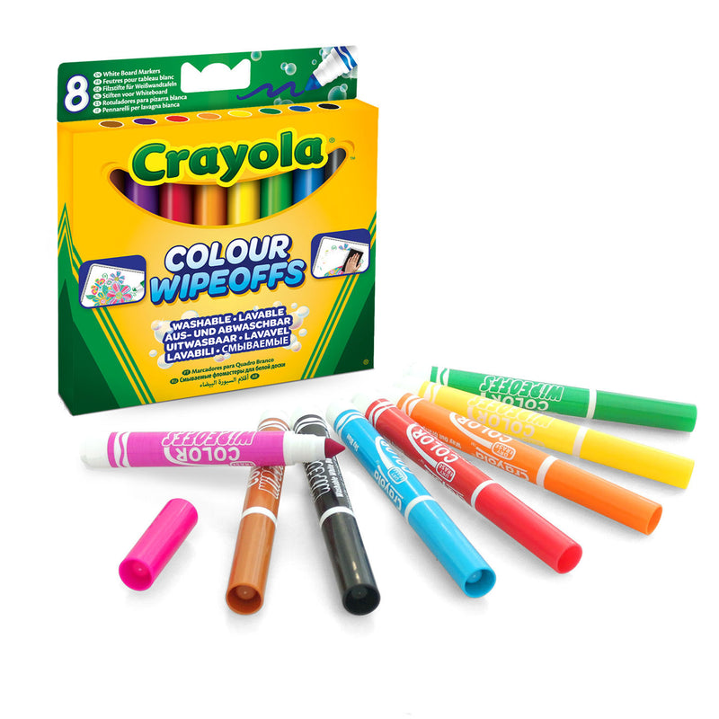Crayola Color WipeOff Whiteboard Stiften, 8st. - ToyRunner
