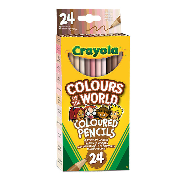 Crayola Colors of the World Kleurpotloden, 24st. - ToyRunner