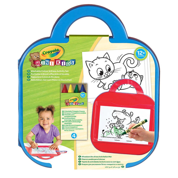 Crayola Mini Kids - Kleur & Wis Activiteitenmat - ToyRunner