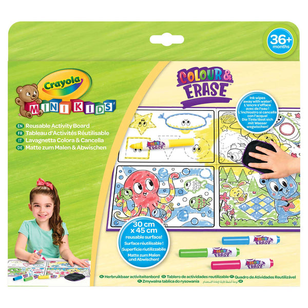 Crayola Mini Kids Herbruikbaar Activiteitenbord - ToyRunner