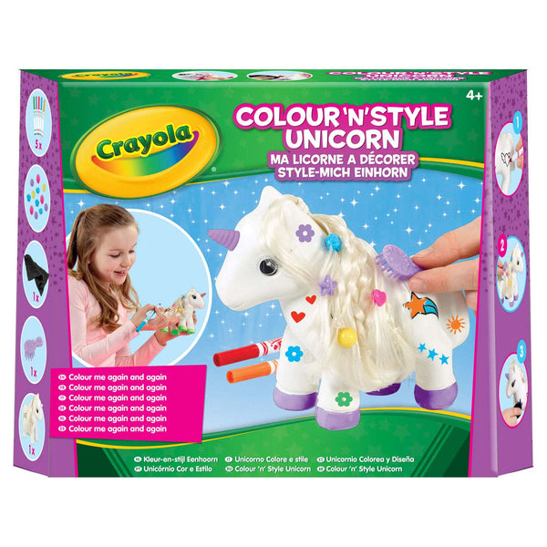 Crayola Kleur en Stijl Eenhoorn - ToyRunner