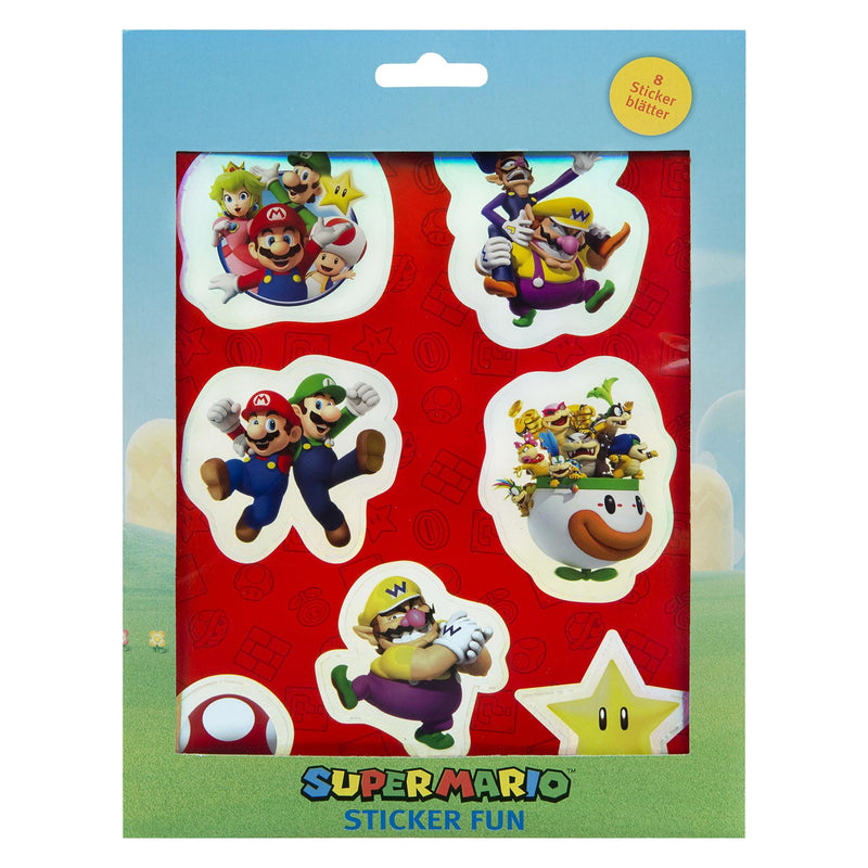 Super Mario Sticker Set - ToyRunner