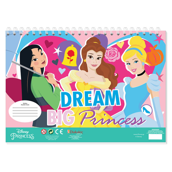 Disney Prinses Kleurplaten met Stencil en Stickervel - ToyRunner