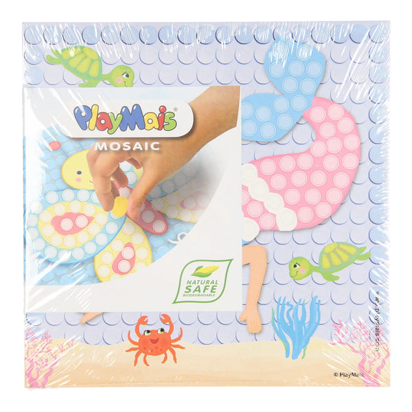 PlayMais Mosaic Kaarten Versieren Dream Zeemeermin - ToyRunner