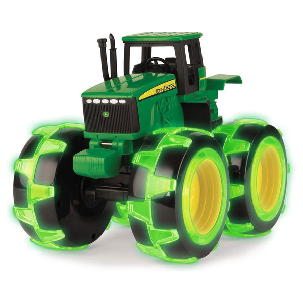 John Deere Monster Threads Light Wheels Tractor - ToyRunner