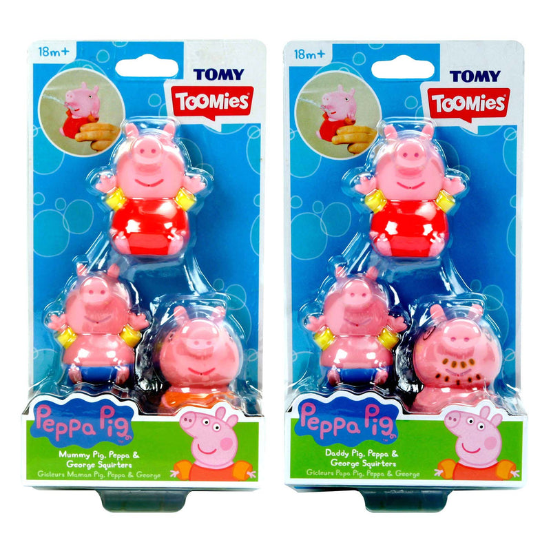 Tomy Peppa Pig Figuren Waterspuiters, 3st. - ToyRunner