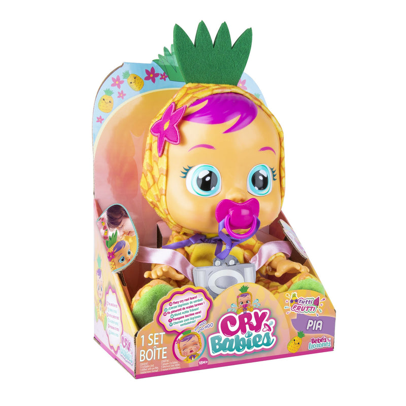 Cry Babies Tutti Frutti Pia Babypop - ToyRunner