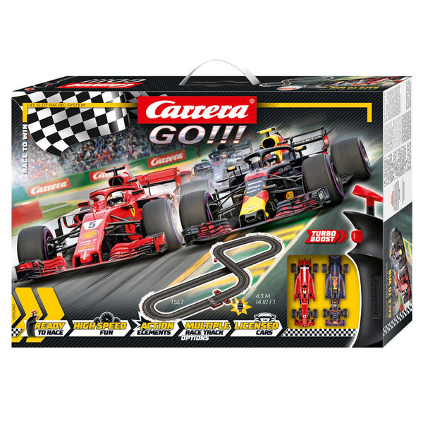 Carrera GO!!! Racebaan - Race to Win - ToyRunner