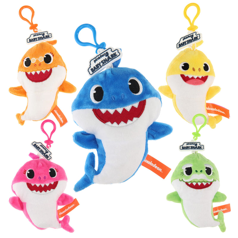 Sleutelhanger Pluche Baby Shark - ToyRunner