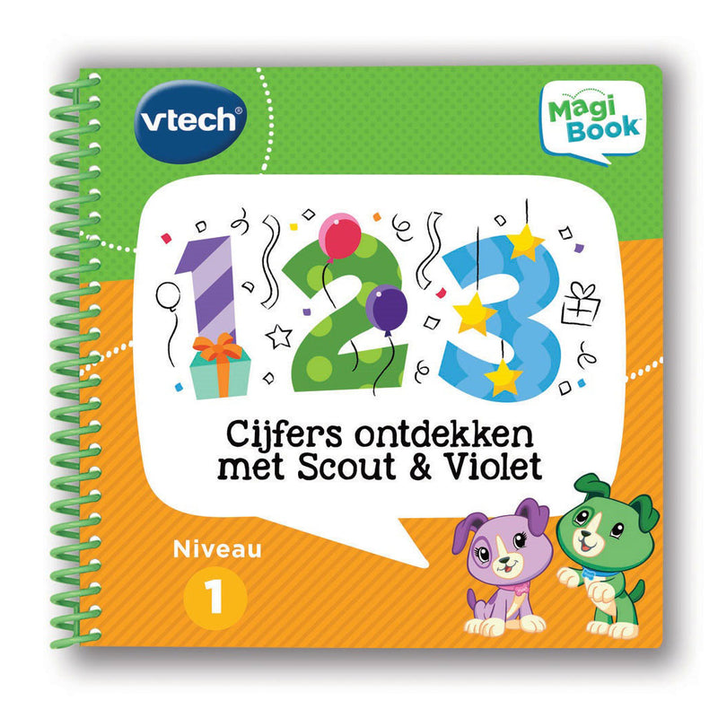 VTech MagiBook Boek - Cijfers ontdekken met Scout & Violet - ToyRunner