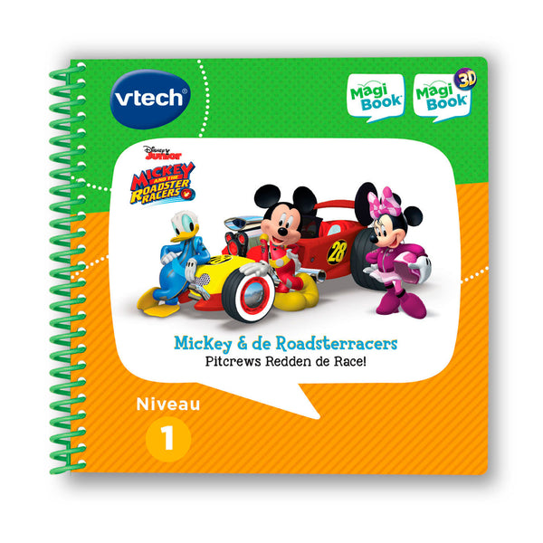 VTech MagiBook Boek - Mickey & The Roadster Racers - ToyRunner