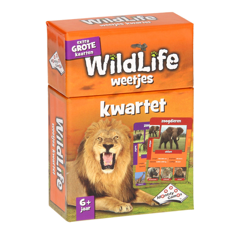 Kwartet Wildlife - Kaartspel Identity Games - ToyRunner
