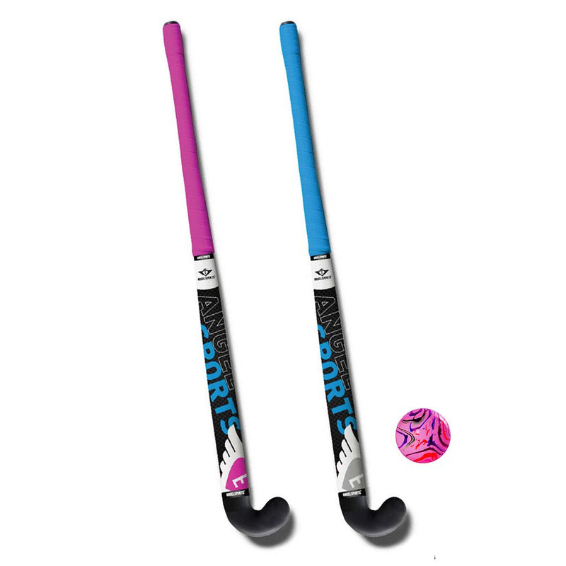 Hockeyset Roze en Blauw 28'' - ToyRunner
