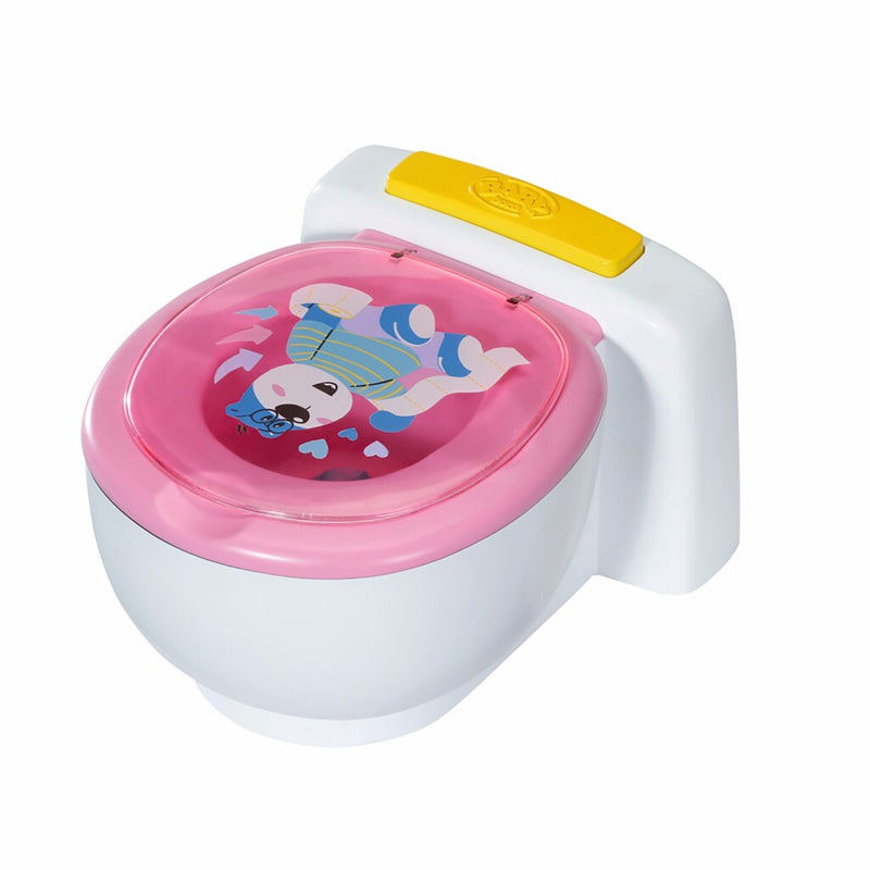toilet babypop junior 23,2 cm wit/roze - ToyRunner