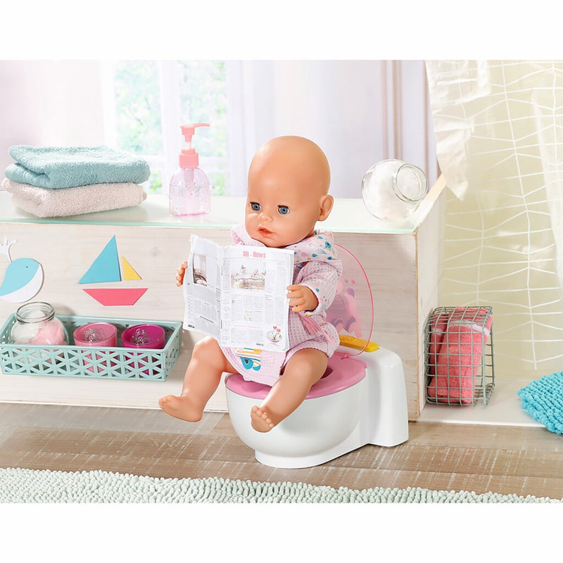 toilet babypop junior 23,2 cm wit/roze - ToyRunner