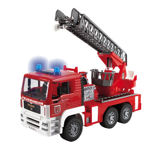 MAN TGA brandweer ladderwagen waterpomp Bruder Vrachtwagen Bruder - 02771 - ToyRunner