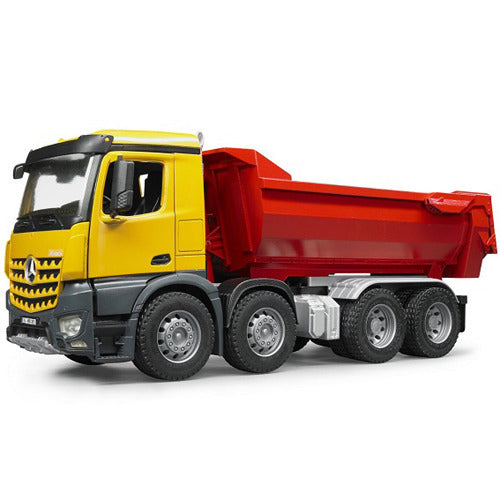 MB Arocs Halfpipe dump truck Bruder Vrachtwagen Bruder - 03623 - ToyRunner