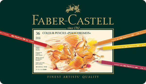 Faber Castell FC-110036 Kleurpotlood Polychromos Etui à 36 Stuks