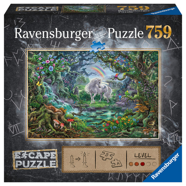 Puzzel Escape Unicorn - 759 stukjes - Legpuzzel Ravensburger - ToyRunner