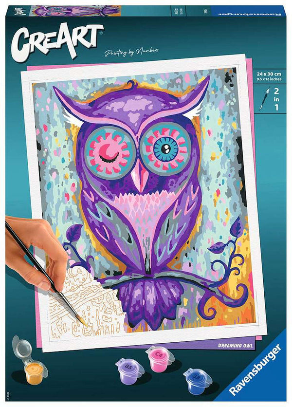 Creart Large - Dreaming owl