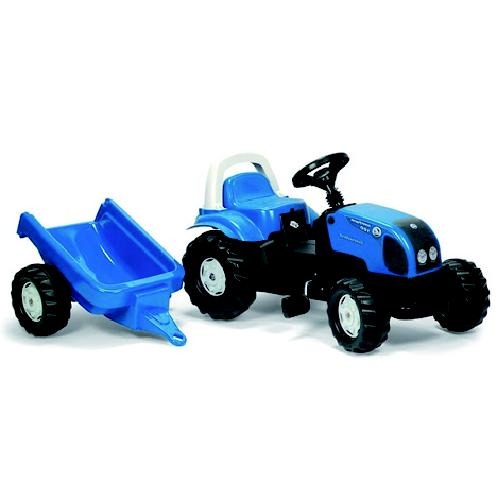 traptractor RollyKid Landini Power Farm junior blauw - ToyRunner