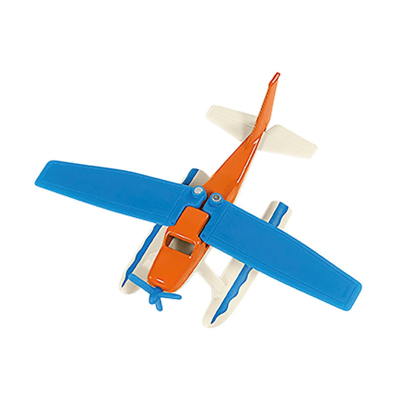 watervliegtuig oranje/blauw/wit 7,5cm - ToyRunner