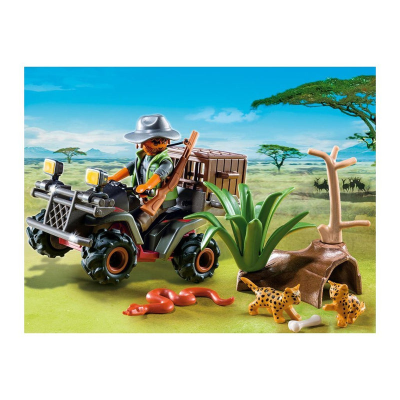 Playmobil 6939 Wild Life Stroper met Quad - ToyRunner