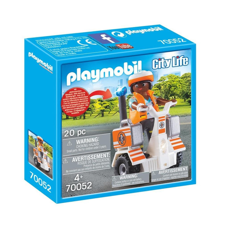 Playmobil 70052 City Life Eerste Hulp Balans Racer met Licht - ToyRunner
