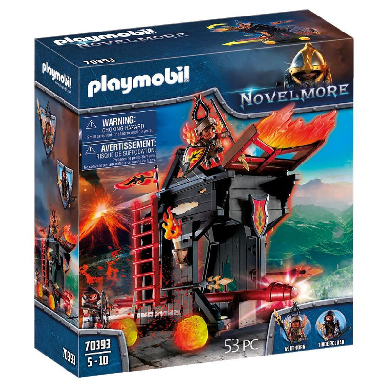 Playmobil Knights Novelmore Burnham Raiders vurige stormram - ToyRunner
