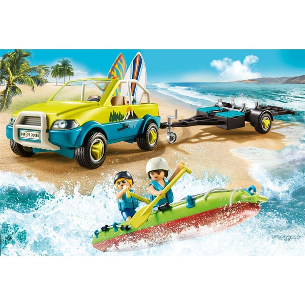 Family Fun strandwagen met kano junior 88-delig - ToyRunner