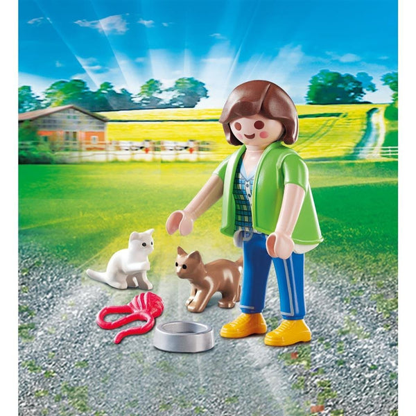 Vrouw met kittens Playmobil (70562) - ToyRunner