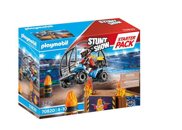Playmobil 70820 Starterset Stuntshow Quad met Vuurhelling - ToyRunner