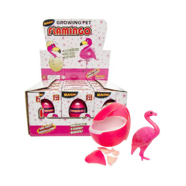 12 groeiende flamingo in ei in disp 9241 - ToyRunner