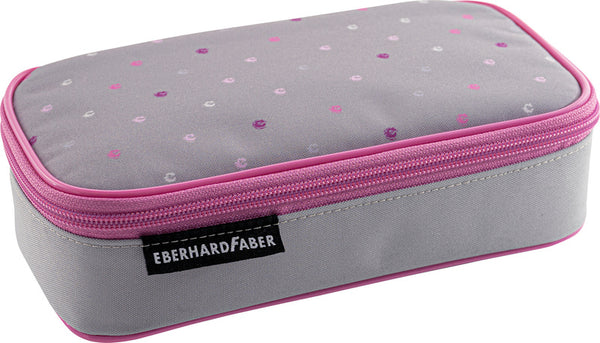 Eberhard Faber EF-577586 Schooletui Leeg Jumbo X-Style Pro Grijs/roze - ToyRunner