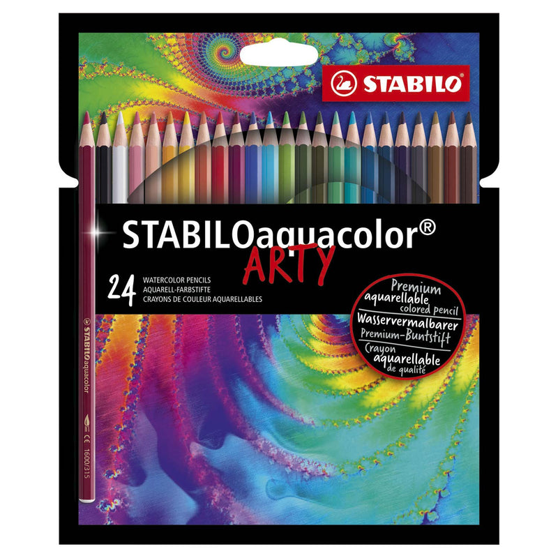 STABILO Aquacolor Kleurpotloden ARTY, 24st. - ToyRunner